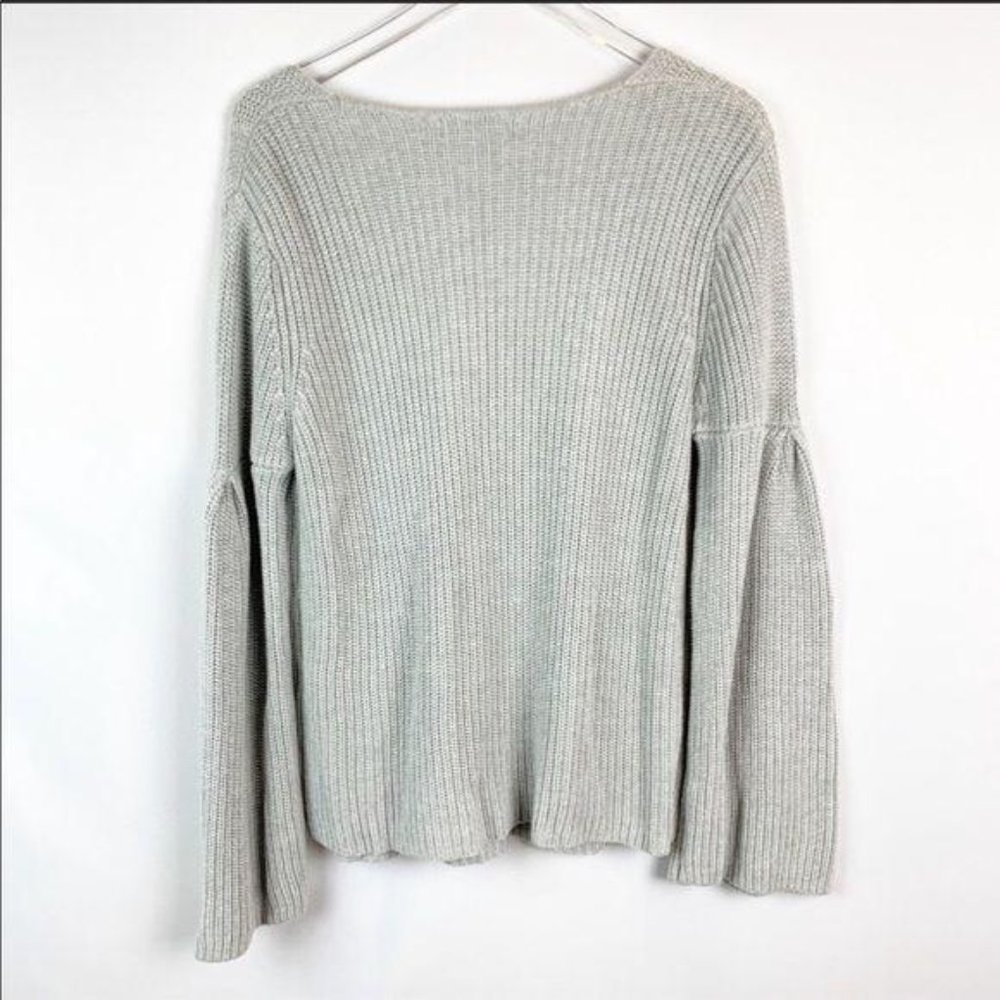 Lovers + Friends Addison Bell Sleeve Sweater M - Picture 4 of 9